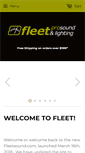 Mobile Screenshot of fleetsound.com